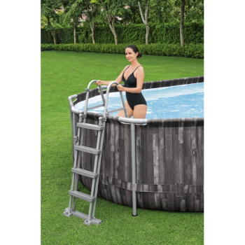 Bestway ovalni bazen sa čeličnom konstrukcijom Power Steel 610x366x122cm-3